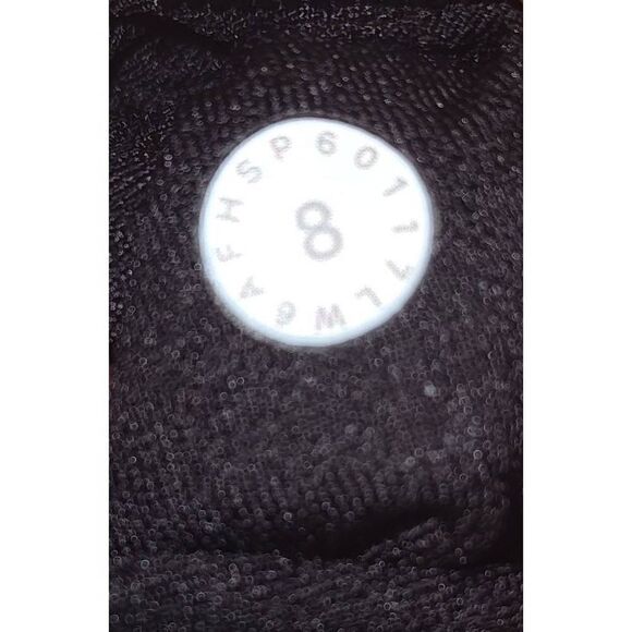 Lululemon Sole Training Crop Daisy Dust Alpine White Black / Black Size 8 - Picture 5 of 12